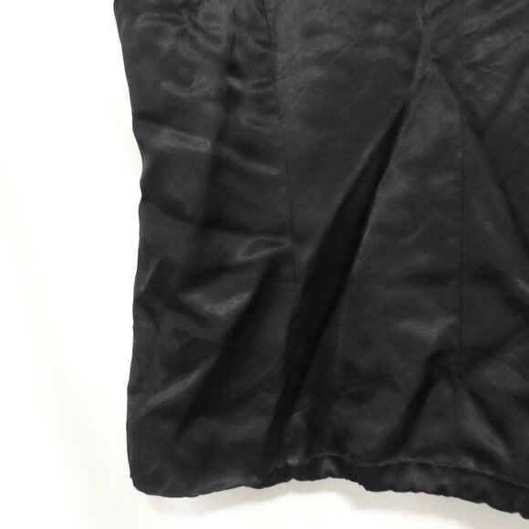 VIP PETITES | small - petites | Black Button Down Vest | Made In Canada 🟥🍁🟥 - Picture 12 of 14